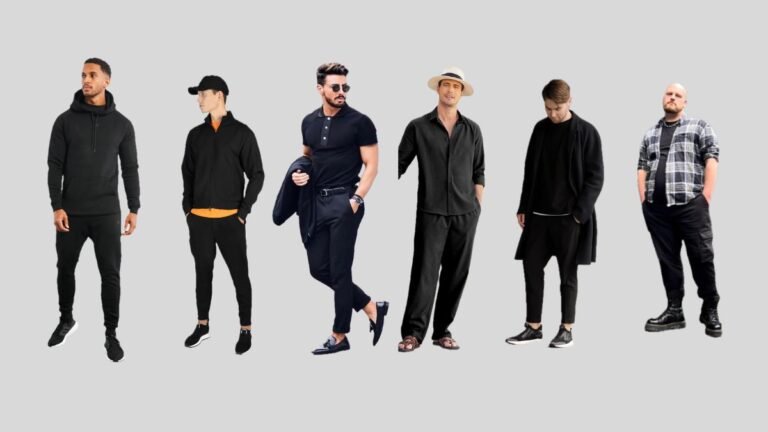 Black Trousers Outfit Ideas for Men