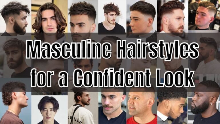 Masculine Hairstyles for a Confident Look