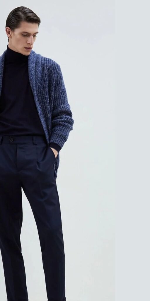Tailored Trousers with Overshirt